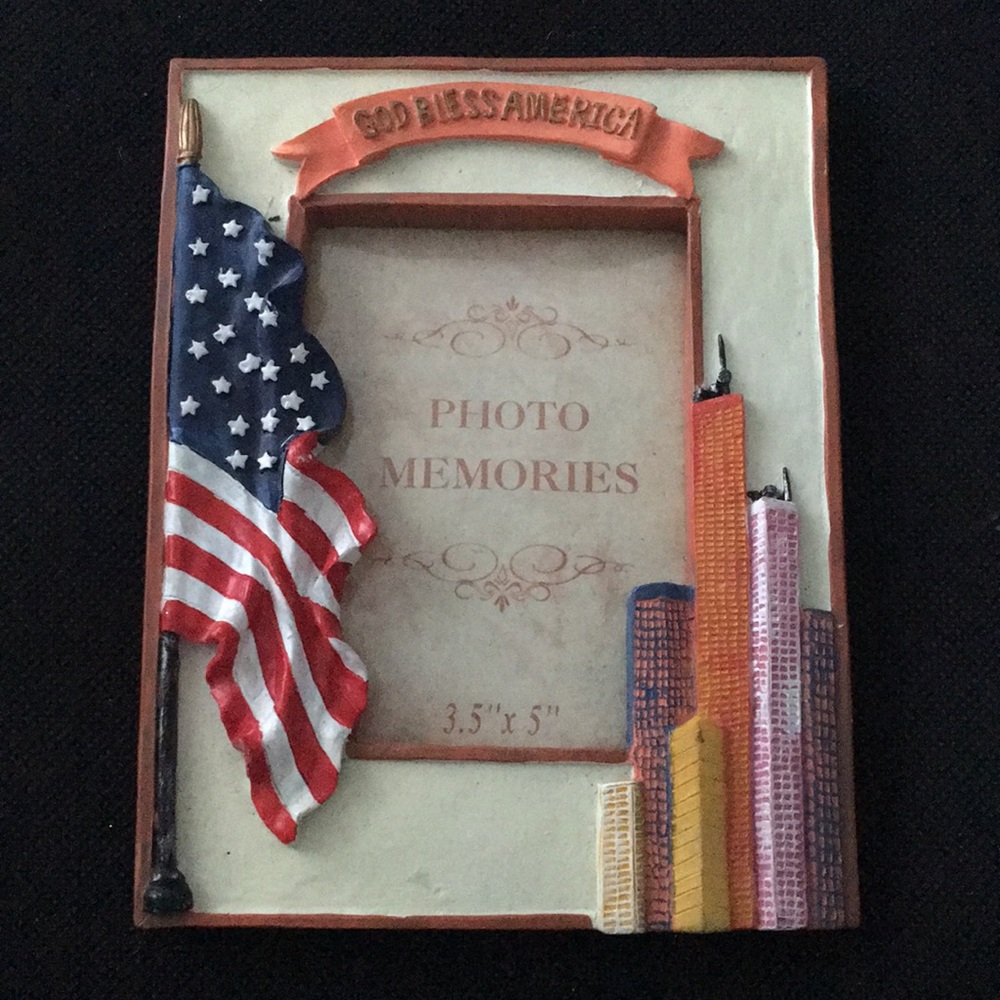 “God Bless America” Picture Frame 3.5”x5”